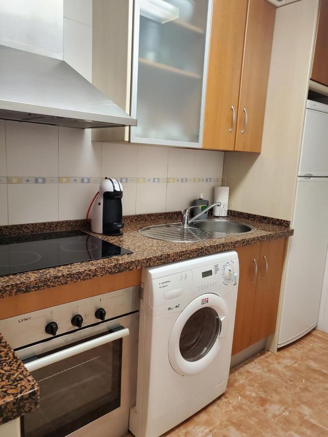 Bajo En Primera Linea De Vera-Playa Con Piscina Privada! Exteriör bild
