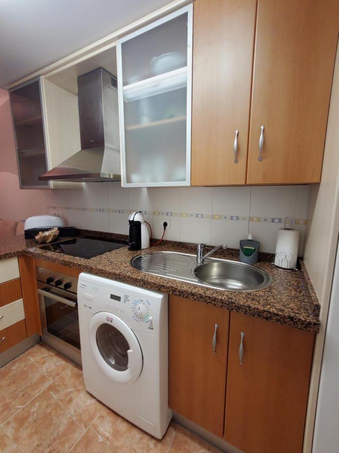 Bajo En Primera Linea De Vera-Playa Con Piscina Privada! Exteriör bild