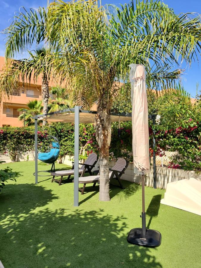 Bajo En Primera Linea De Vera-Playa Con Piscina Privada! Exteriör bild