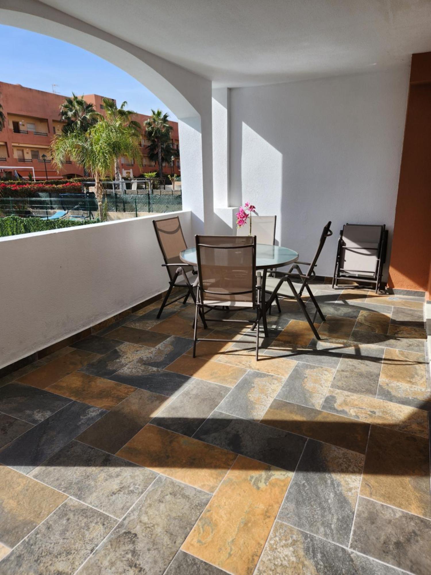 Bajo En Primera Linea De Vera-Playa Con Piscina Privada! Exteriör bild