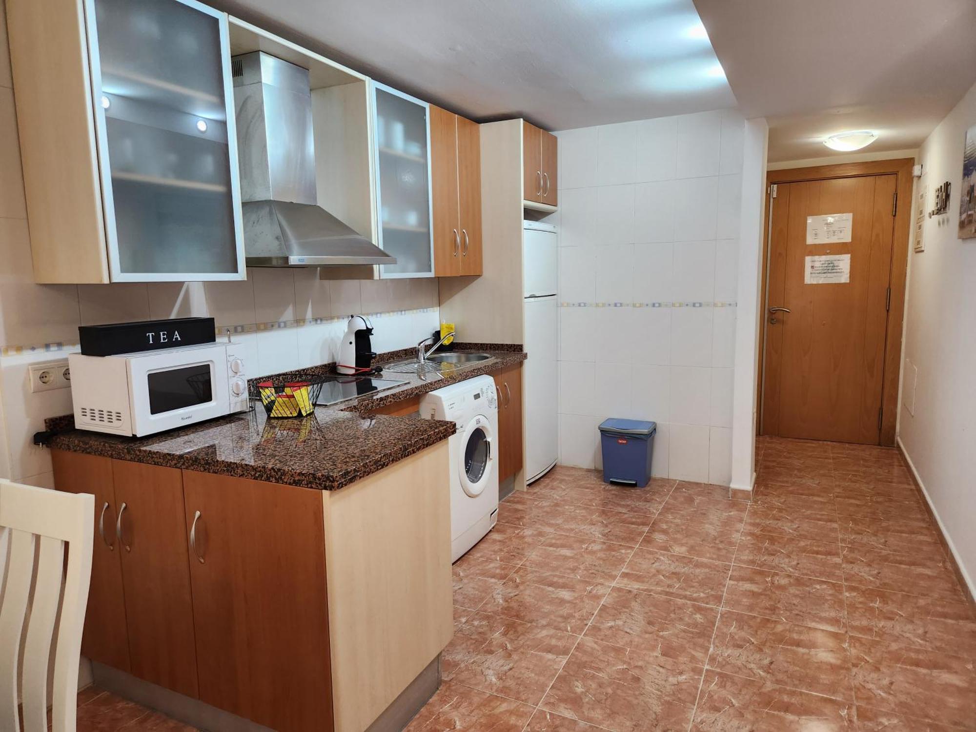 Bajo En Primera Linea De Vera-Playa Con Piscina Privada! Exteriör bild