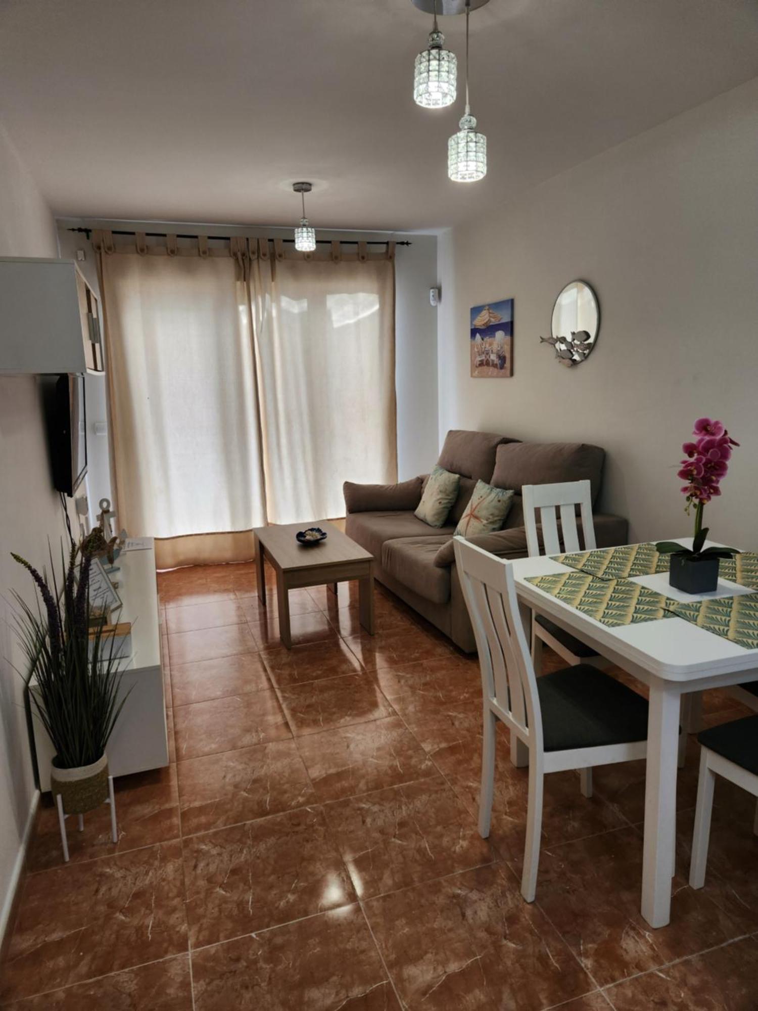 Bajo En Primera Linea De Vera-Playa Con Piscina Privada! Exteriör bild