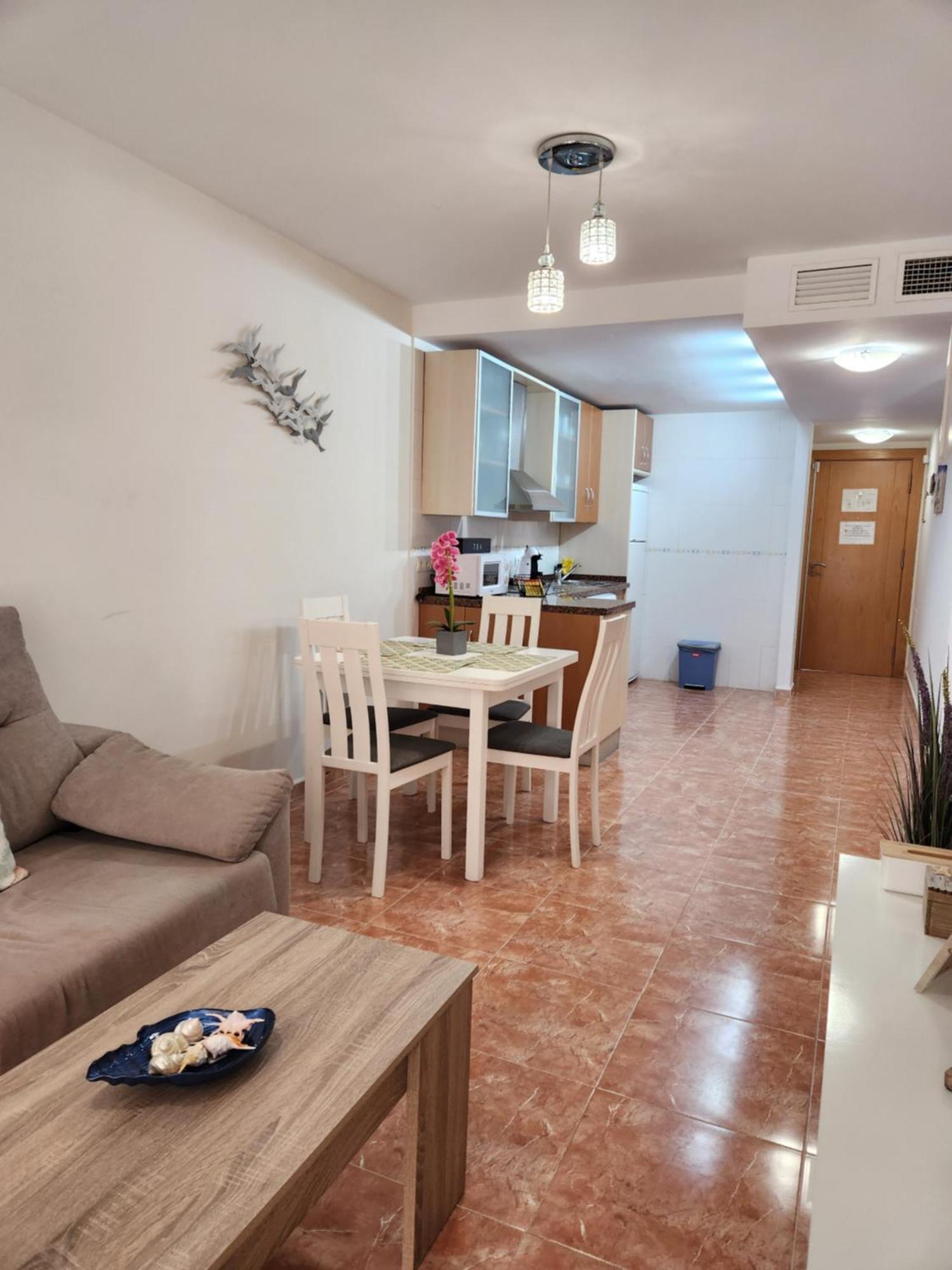 Bajo En Primera Linea De Vera-Playa Con Piscina Privada! Exteriör bild