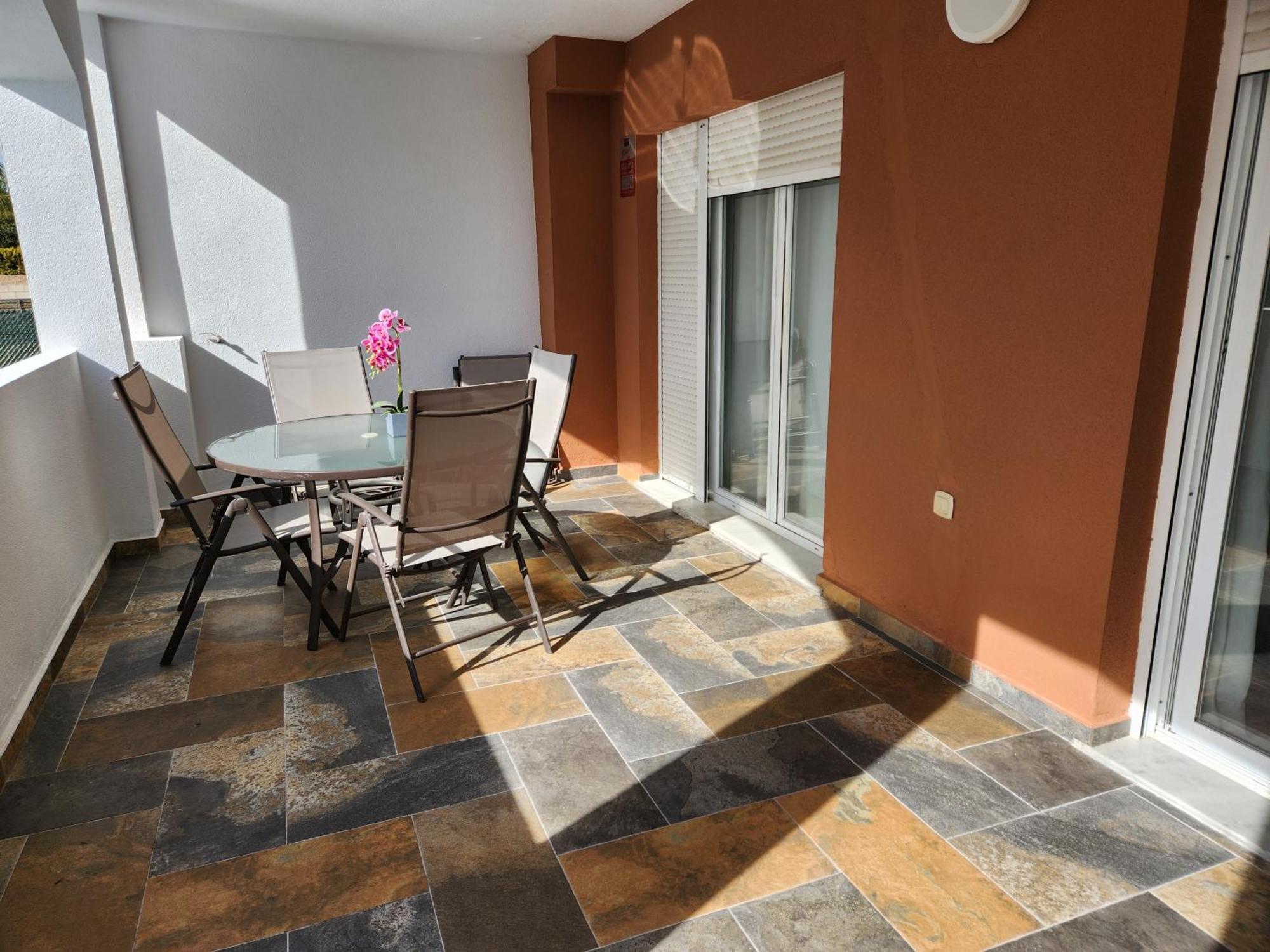 Bajo En Primera Linea De Vera-Playa Con Piscina Privada! Exteriör bild