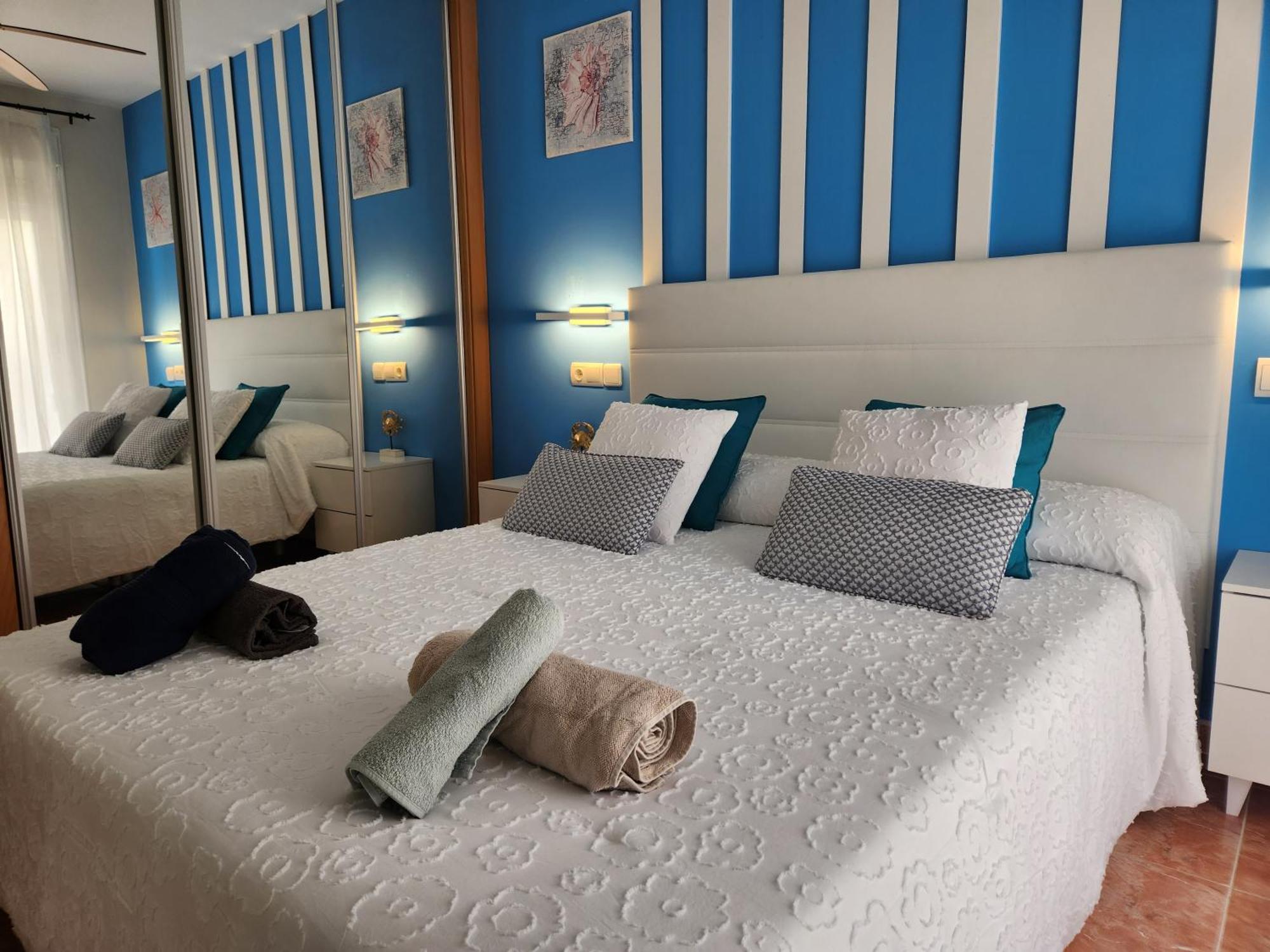 Bajo En Primera Linea De Vera-Playa Con Piscina Privada! Exteriör bild