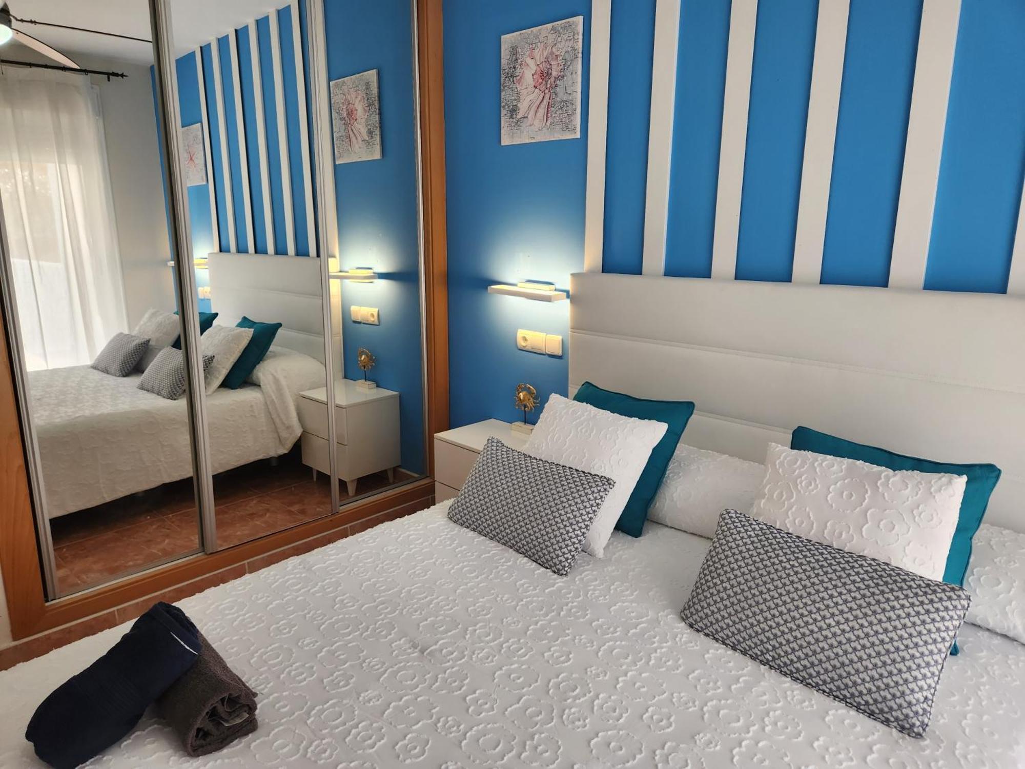 Bajo En Primera Linea De Vera-Playa Con Piscina Privada! Exteriör bild